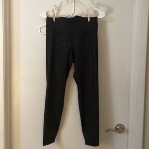 Black tights with pattern